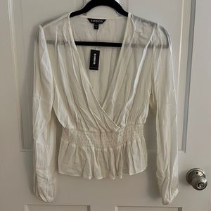 White Blouse (XS) NWT